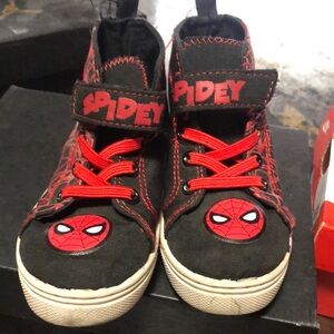 Spidey Kids Shoes - Black and Red